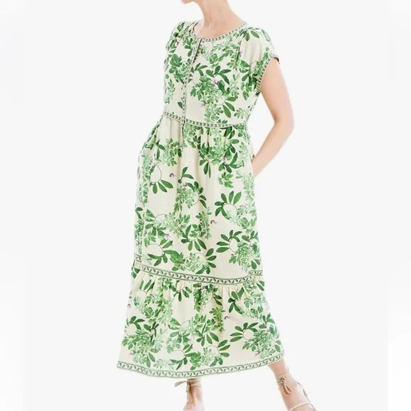 max studio london dress green Auburn | Mint Placement Floral Halter-Neck Midi Dress